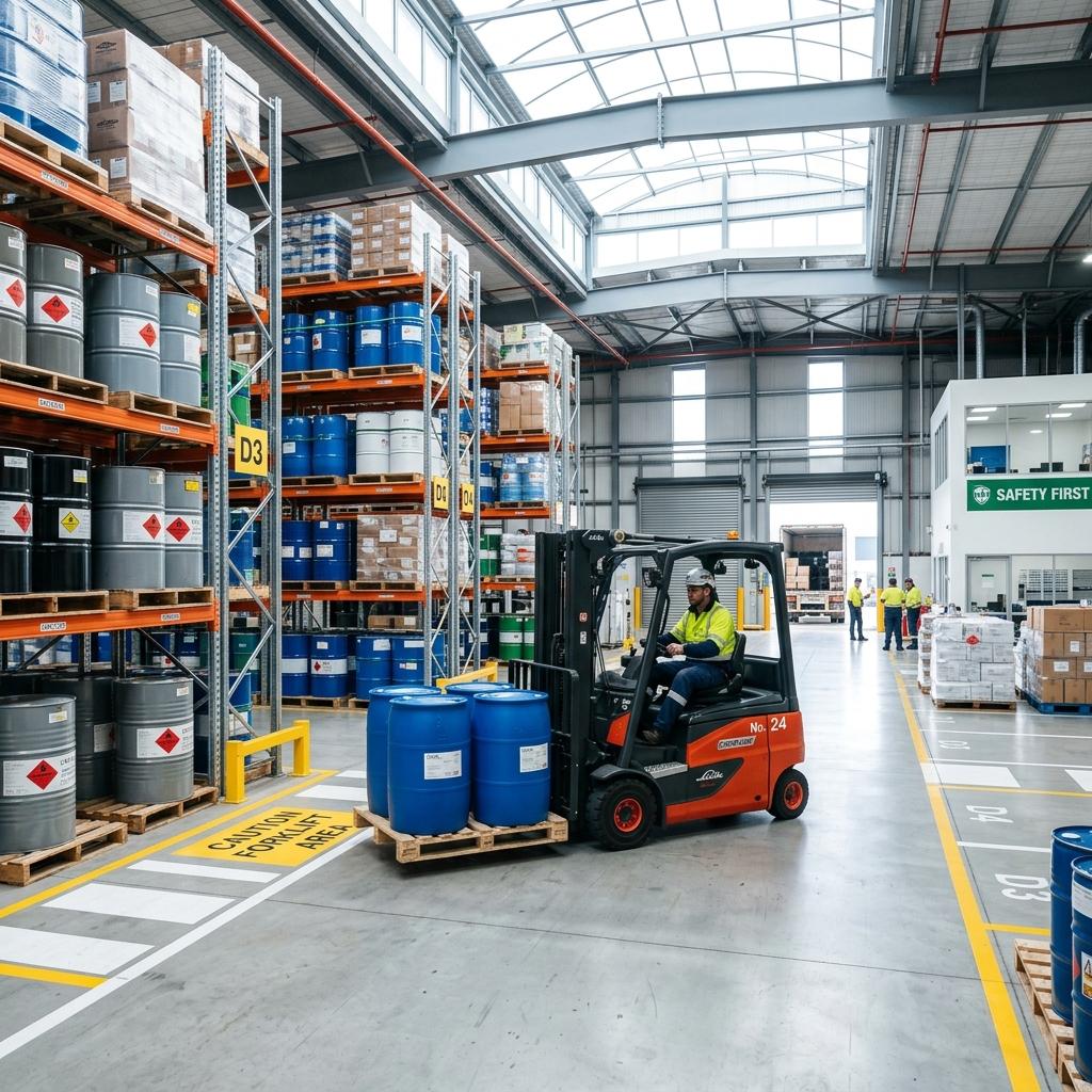 Aurelis Chemicals warehousing and distribution facility